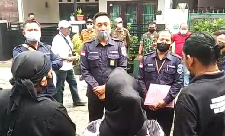 PA Tigaraksa Laksanakan Sita Eksekusi Di Kelapa ...